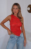Jolie | One Shoulder Lace Top