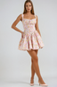 Lynn | Floral Corset Mini Dress